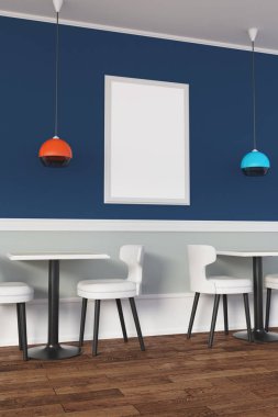 Afiş ile yaratıcı Cafe 