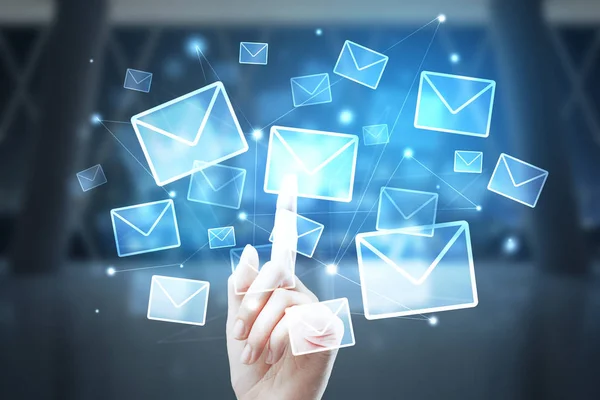 E-posta pazarlama kavramı — Stok fotoğraf