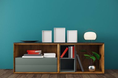 Kabine modern oda içi 