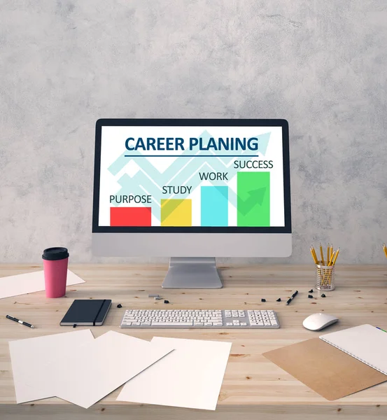 Career planning concept — Stock Photo, Image