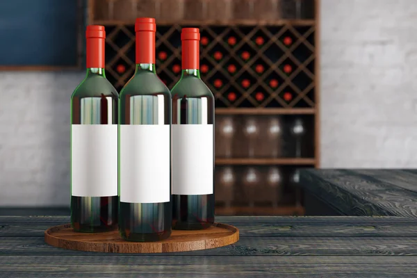 Red wine advertisement — Stock Photo, Image