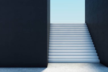 Soyut büyüme merdiven 