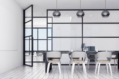 modern toplantı odasının içi 