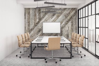 Çatı katı odası iç Toplantı