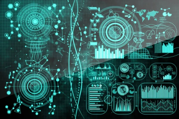 Concepto de tecnología, innovación y análisis —  Fotos de Stock