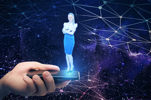 Innovation and technology concept 