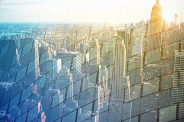 soyut şehir arka plan 