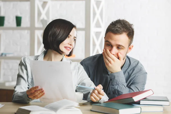 Examen y concepto de educación —  Fotos de Stock