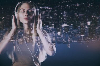 müzik güzel bir kadın 