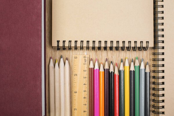 Stationery and college concept