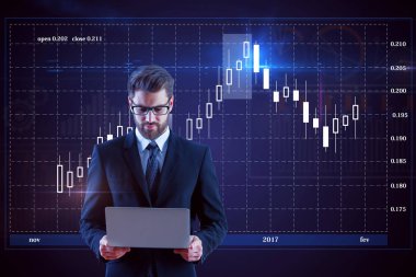 Infograph ve yönetimi kavramı.