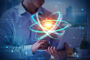 Teknoloji ve bilim kavramı 