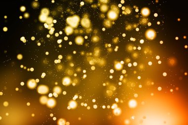 Bulanık altın arka plan 