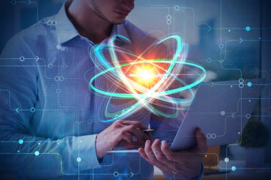 Teknoloji ve bilim kavramı 