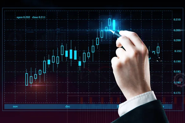 Analysus en investeringen concept — Stockfoto