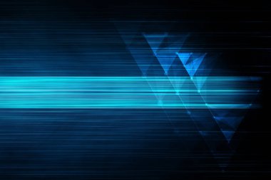 Mavi techno satırları arka plan 