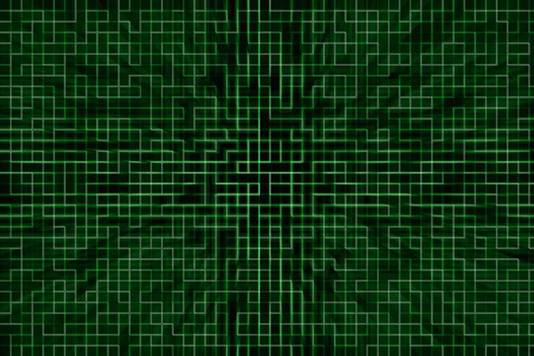 Green digital tile backdrop — Stock Photo, Image