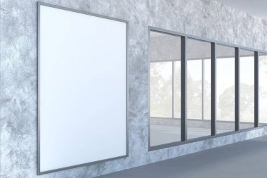 Beton Oda boş afiş 