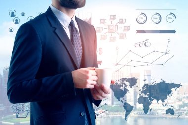 Finans ve analytics kavramı 