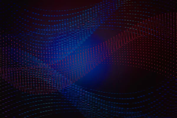 Blue digital wave backdrop — Stock Photo, Image
