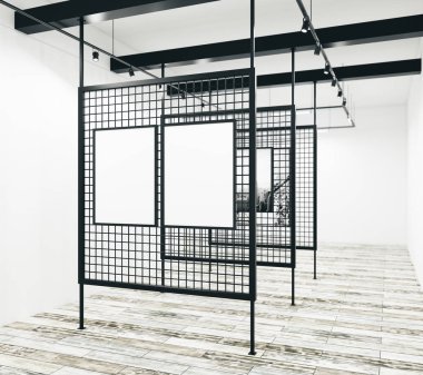 Boş posteri ile modern Galerisi 