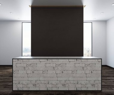 Loft ofis Resepsiyon açık