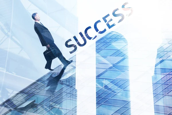 A siker és a vezetői koncepció — Stock Fotó