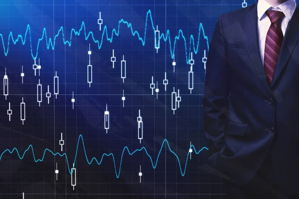 Makler und Wirtschaftlichkeitskonzept — Stockfoto