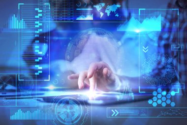 Teknoloji ve analytics kavramı 
