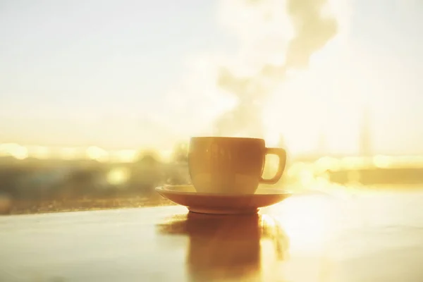 Taza de café Primer plano — Foto de Stock
