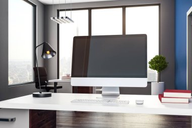 Yaratıcı tablo boş bilgisayar ile 