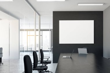 Boş posteri ile Çağdaş Oda 