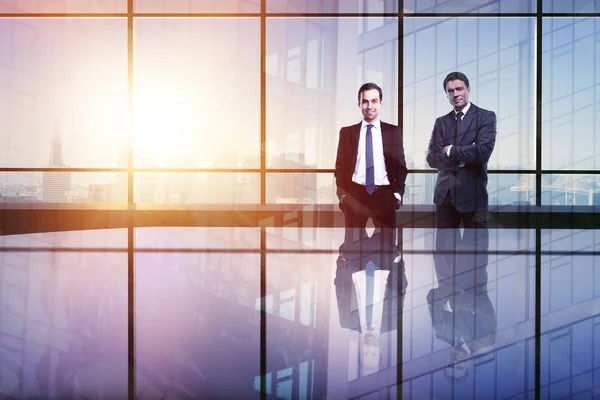 Trabalho em equipe e conceito futuro — Fotografia de Stock