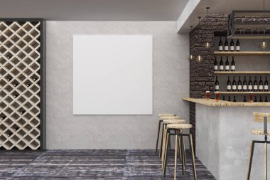 Çatı bar/pub temiz afiş 