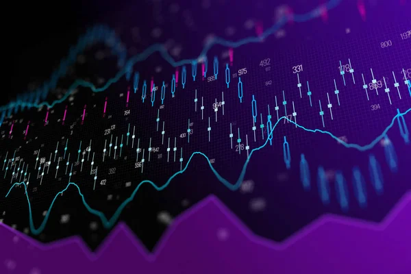 Latar belakang investasi dan teknologi — Stok Foto