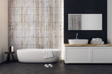 Yeni banyo ile boşaltmak