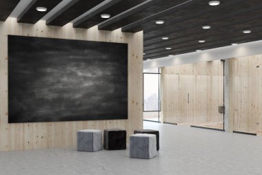 Çağdaş office yazı tahtası afiş ile