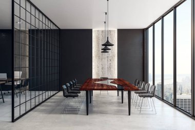 Toplantı odası iç beton 