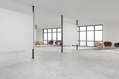 Modern iç boş afiş 