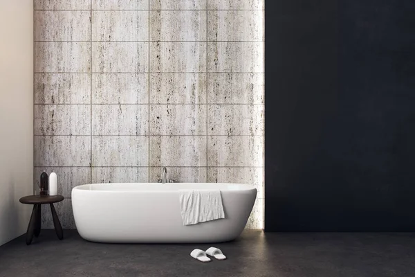 Salle de bain propre avec copyspace — Photo