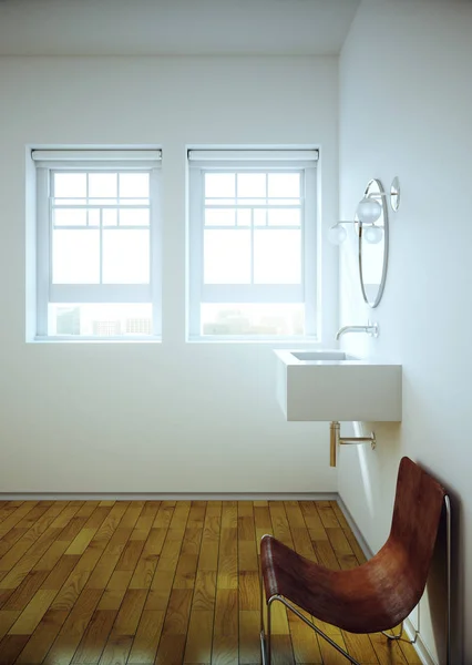 Intérieur de salle de bain moderne — Photo