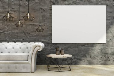 ABD billboard modern oturma odası 