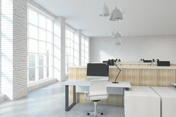 Hedendaagse naaiatelier office — Stockfoto