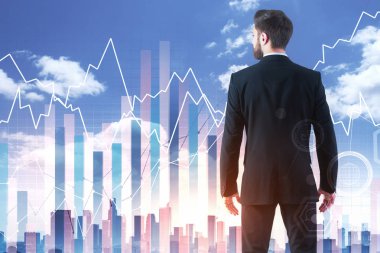 Yatırım ve finansal growthconcept