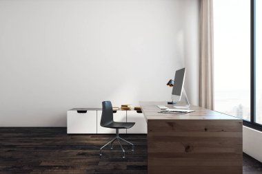 Kopya alanı ile beyaz ofis 