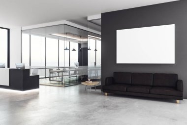 Modern yayın ve boş billboard 