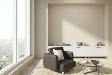 Modern oturma odası, kopya alanı 