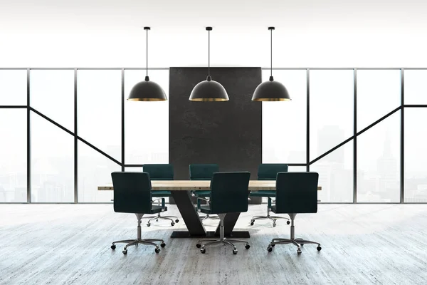 Modern boardroom interior — Stock Photo, Image