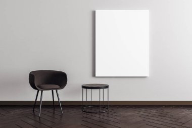 Modern iç boş afiş 