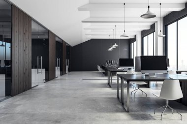 Ofis iç coworking lüks 